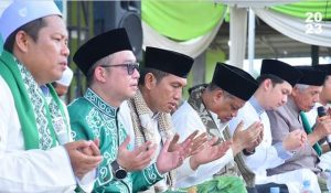 Bupati Batanghari Sampaikan Sambutan Menteri Agama RI Pada Puncak Hari Santri Nasional 2023