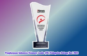 Fadhil Arief Dapat Penghargaan Indonesia Visionary Leader (IVL) 2023
