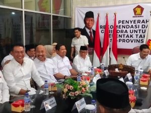 Breaking News… Gerindra Sore Ini Serahkan SK Rekomendasi