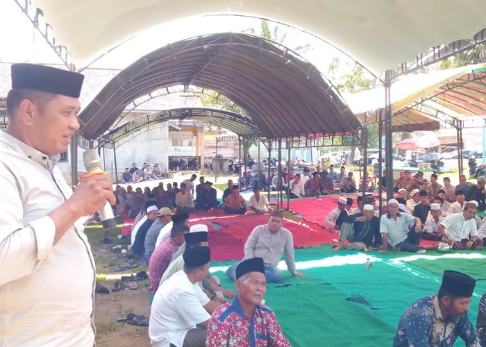 Bupati Batanghari Penuhi Undangan Masyarakat Mersam