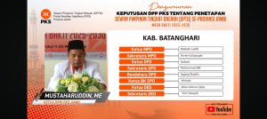 PKS Batanghari Resmi Punya Ketua Baru, Sarbani Gantikan Mubakir Luthfi