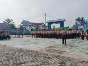 SMAN 10 Batang Hari Gelar Apel HUT Pramuka ke-64 dengan Suasana Khidmat