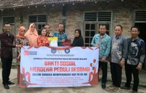 HUT RI ke-80, Lapas Muara Bulian Tebar Semangat Peduli Sesama