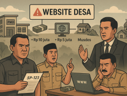 Jejak Panjang Proyek Website Desa — Rapat Tertutup, Dugaan Intervensi, dan Para Kades yang Mengaku “Hanya Menyetor”