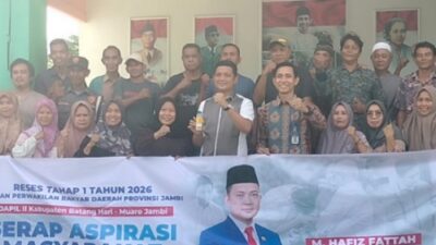 Reses Ketua DPRD Jambi di Tebing Tinggi, Truk Batu Bara Jadi Sorotan