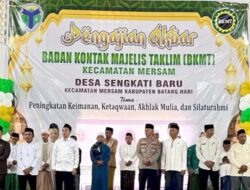 BKMT Desa Sengkati Berlangsung Meriah, Sekaligus Resmikan Gedung Sarana Edukasi Desa