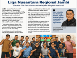 Abu Bakar Siddiq Ditunjuk Jadi Plt Ketua AFP Jambi, Siap Gulirkan Liga Nusantara Regional Jambi